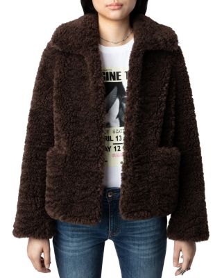Zadig & Voltaire Fred Faux Fur Coat | Bloomingdale's
