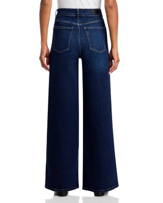 Hepburn High Rise Wide Leg Jeans in Mediterranean