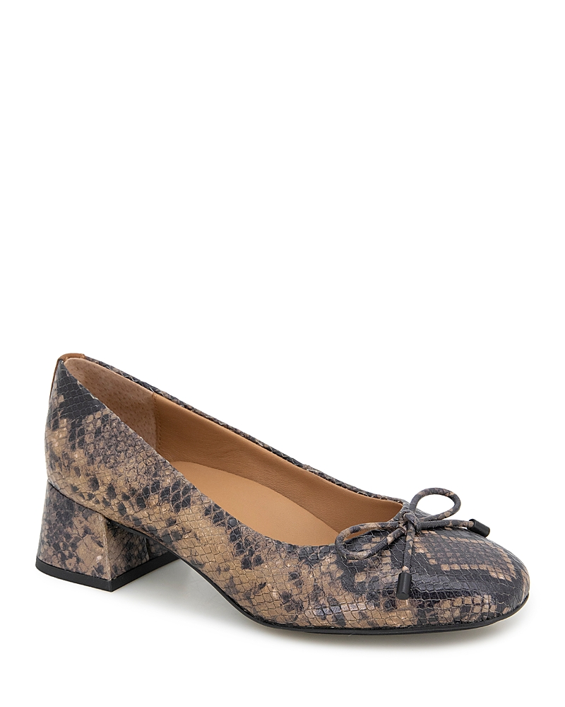 Gentle Souls By Kenneth Cole Lancine Pump In Brown Snake