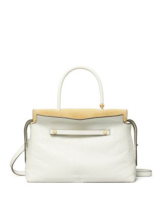 Tory Burch - Downtown Distressed Leather Satchel