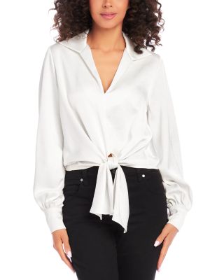 Karen Kane - Tie Front Top