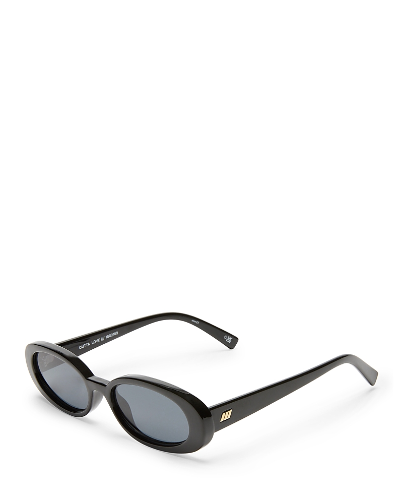 Le Specs Outta Love Oval Sunglasses, 51mm