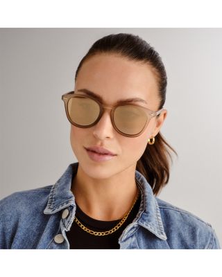 Bandwagon Round Sunglasses, 51mm