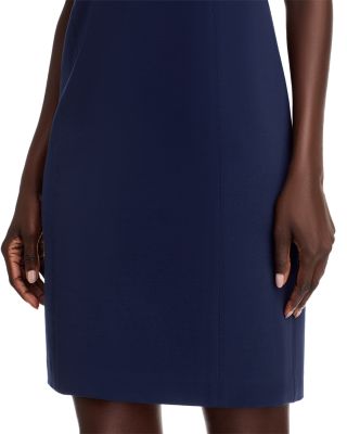 Judianne Short Sleeve Fitted Sheath Dress - Exclusive