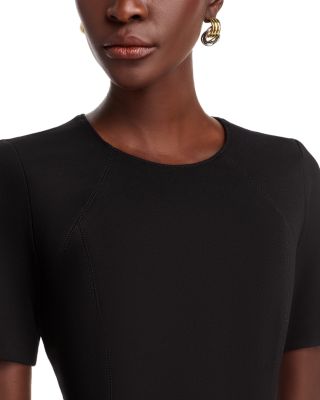 Judianne Short Sleeve Fitted Sheath Dress - Exclusive