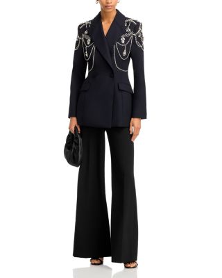 Getty Rhinestone Embellished Blazer