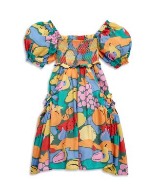 FARM Rio - Girls' Fruit Landscape Dress - Little Kid, Big Kid