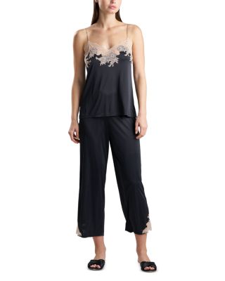 Natori - Enchant Lace Trim Pajama Set