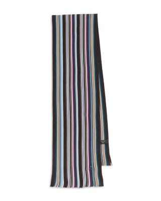Paul Smith - Striped Wool Scarf