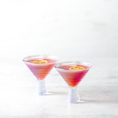 Fortessa Jupiter Iridescent Martini Glass, Set of 4