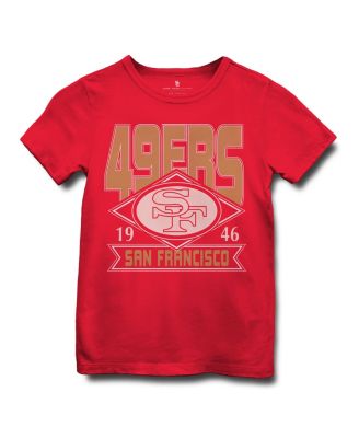 Junk Food Clothing - Unisex NFL San Francisco 49ers Overtime Tee - Little Kid, Big Kid