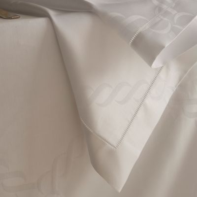 Ori Treccia Round Tablecloth, 117&amp;quot;