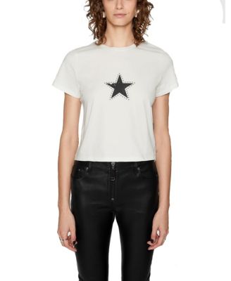 Rebecca Minkoff - Carlin Crop T-Shirt