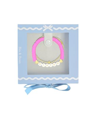 Bits & Bows - Girls' Sister Bracelet Gift Set - Little Kid, Big Kid