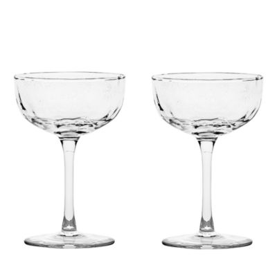 Juliska - Puro Cocktail Coupe Glasses, Set of 2