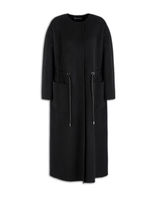 Emporio Armani Drawstring Waist Coat | Bloomingdale's