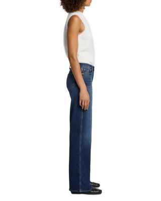 7 For All Mankind Lotta High Rise Wide Leg Jeans in Cisco