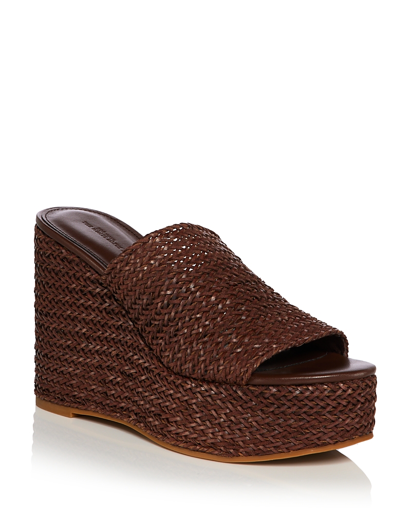 AQUA THE WHITE LOTUS X AQUA WOMEN'S PLATFORM SANDALS - EXCLUSIVE
