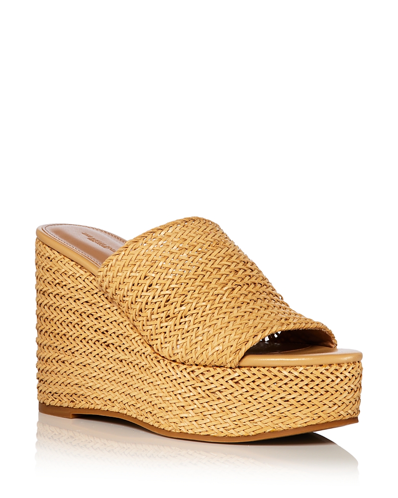 AQUA THE WHITE LOTUS X AQUA WOMEN'S PLATFORM SANDALS - EXCLUSIVE