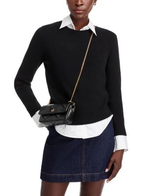 Mini Kira Diamond Quilted Leather Flap Bag