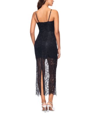 Lace Overlay Dress - Exclusive