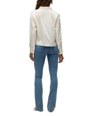 Barbara High Rise Bootcut Jeans in Catalina