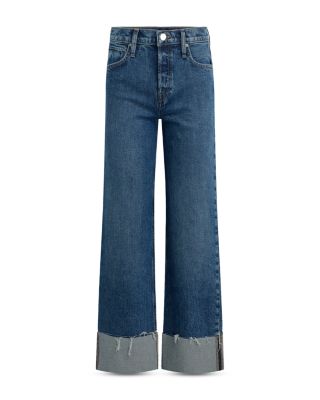 Rosie High Rise Wide Leg Jeans in Mallorca