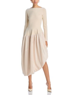 SIMKHAI - Angela Long Sleeve Midi Dress