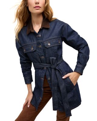 Veronica Beard - Mikaela Tie Waist Shacket