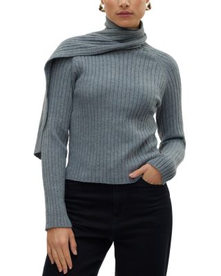 Vero Moda - Zoey Wrap Neck Long Sleeve Top