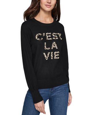 KARL LAGERFELD PARIS - C'est La Vie Sweater