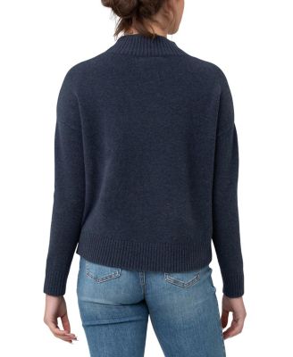 Jade Crop Nursing Knit Sweater