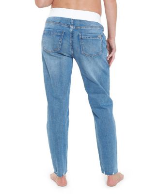 Jamie Raw Edge Jean in Vintage Wash