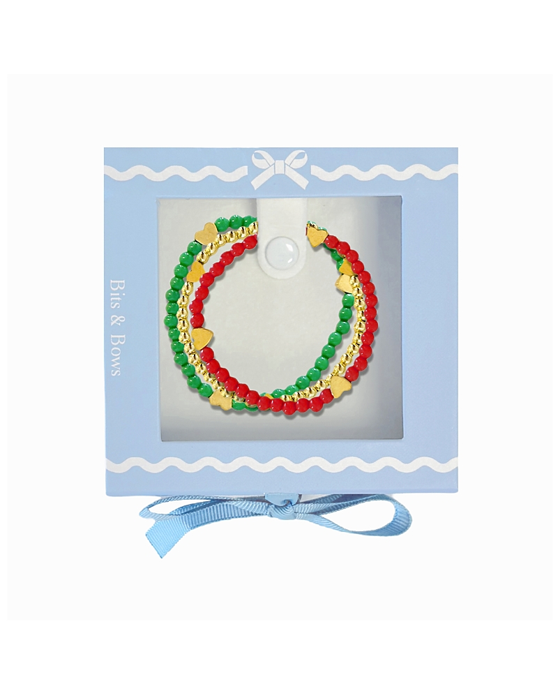Bits & Bows Girls' Hearts Bracelet Set - Little Kid, Big Kid