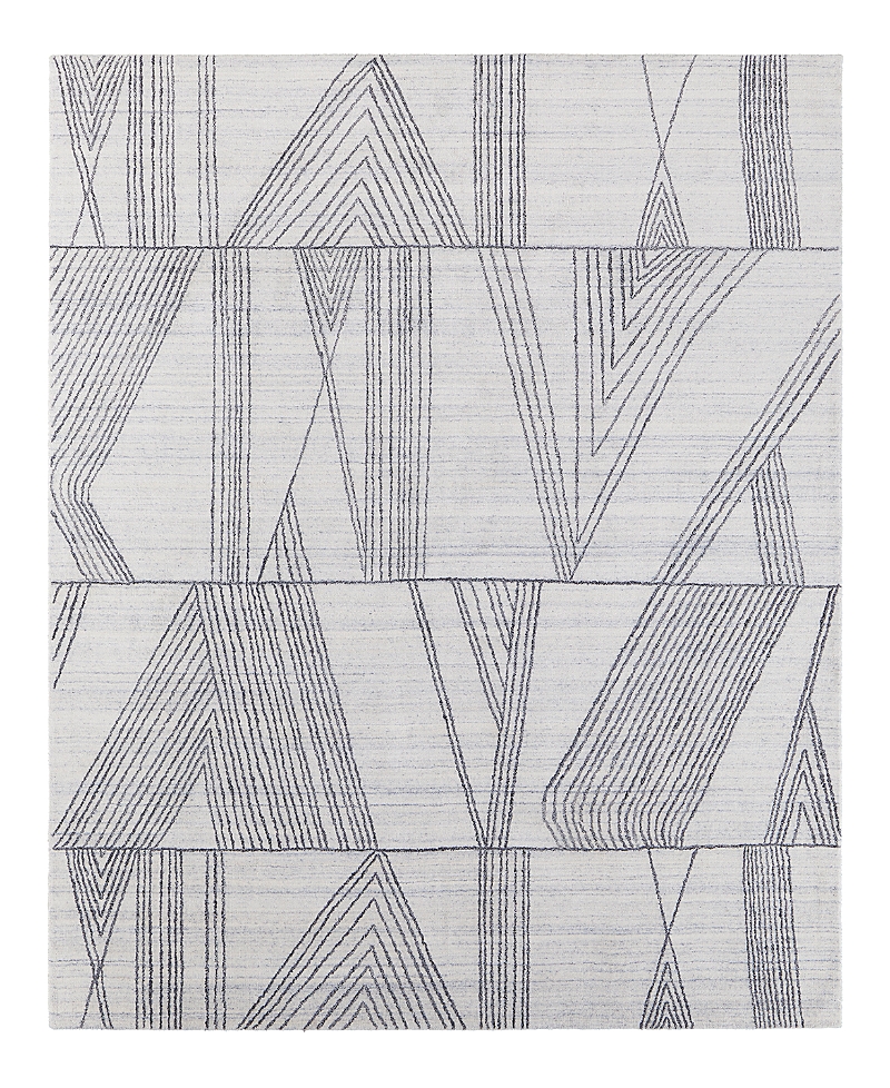 Feizy Whitton 8893f Area Rug, 5' X 8' In Ivory/black