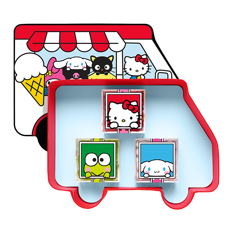 Sugarfina Hello Kitty and Friends Candy Bento Box, 3 piece