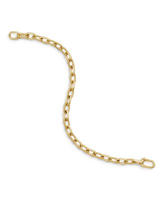 Men's DY Madison&reg; Chain Bracelet in 18K Yellow Gold, 6mm