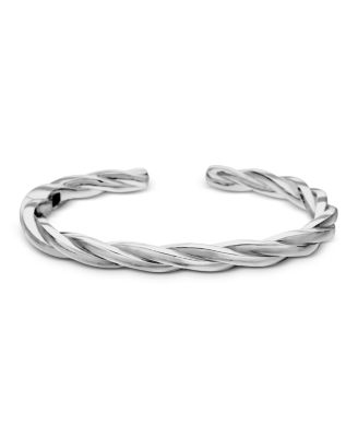 Men's DY Helios Cuff Bracelet in Sterling Silver, 6mm