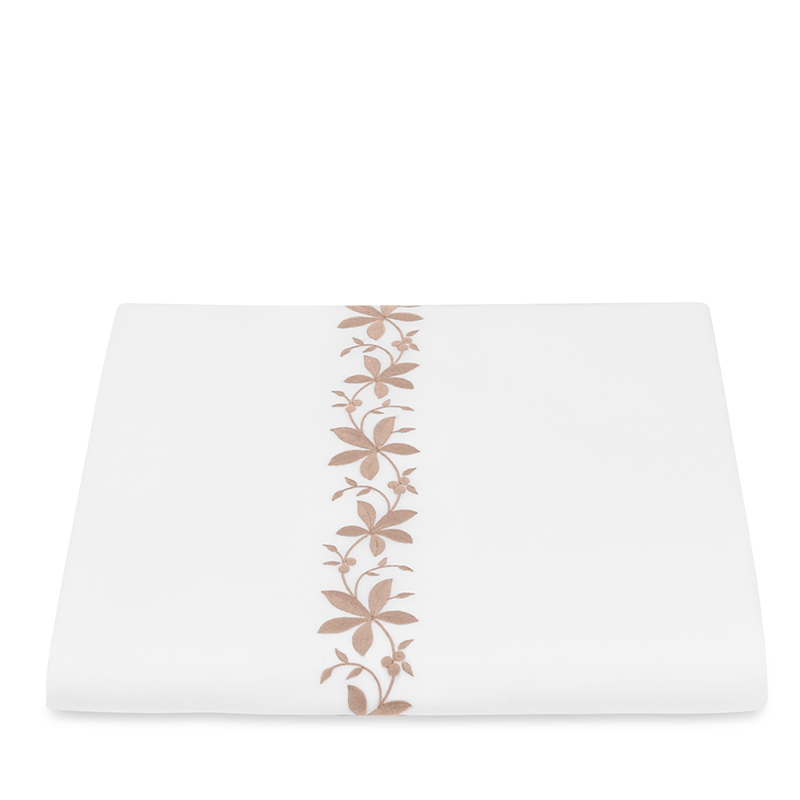 Matouk Callista Duvet Cover, King In Shell