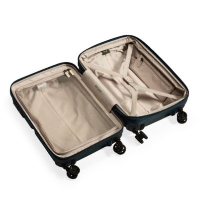Single Stripe Expandable Carry On Suitcase