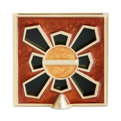 Leland Leopard Spotted Pave Corner 2&amp;quot; x 2&amp;quot; Square Frame