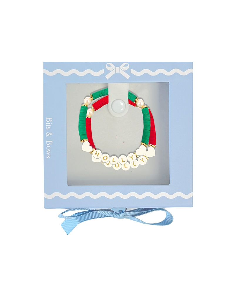Bits & Bows Girls' Holly Jolly Bracelet Gift Set - Little Kid, Big Kid