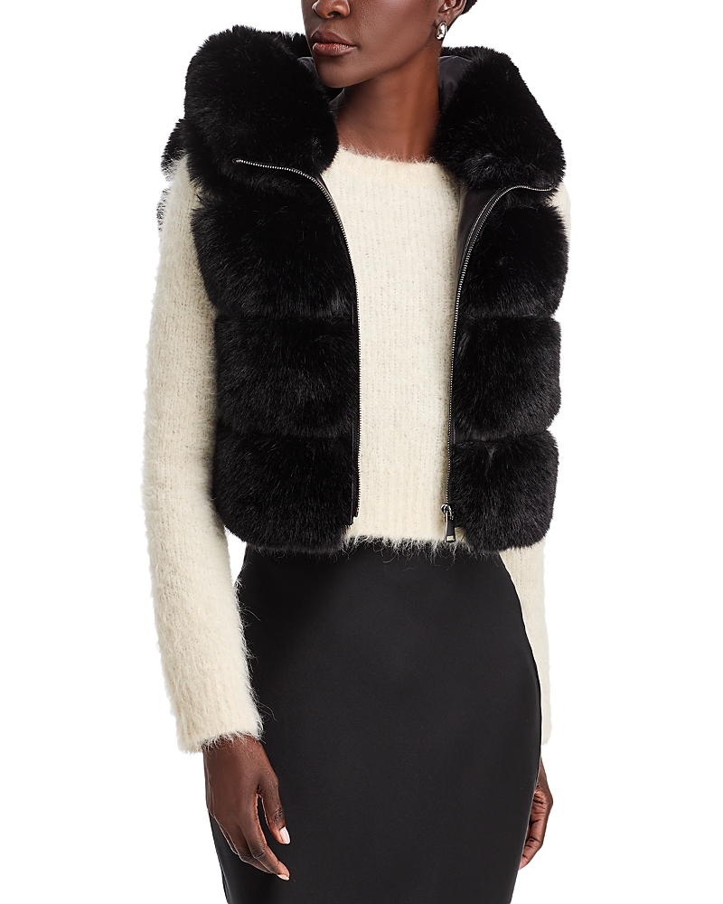 Adrienne Landau The Landau Faux Fur Vest