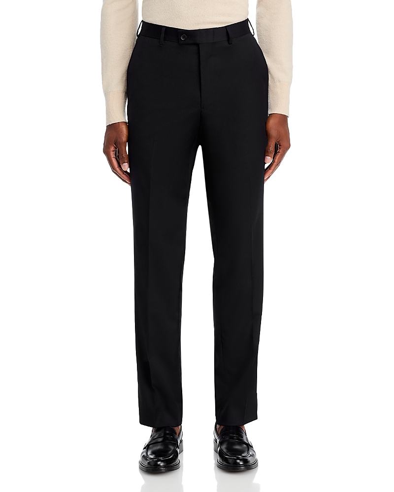 The Men's Store At Bloomingdale's Regular Fit Dress Pants - Exclusive In Black