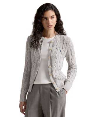 Ralph Lauren - Cable-Knit Ragg Cotton Cardigan
