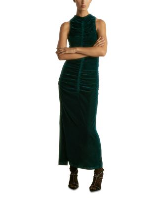 REISS - Niva Velvet Maxi Dress