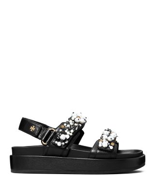 Women&#39;s Kira Embellished Platform Sandals