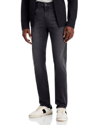 Luxe Performance Plus Slimmy Tapered Slim Fit Jeans in Washed Black