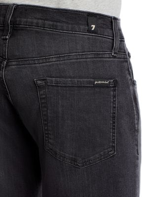 Luxe Performance Plus Slimmy Tapered Slim Fit Jeans in Washed Black