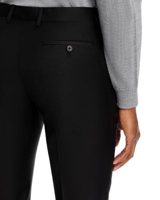 Wool Slim Fit Suit Pants